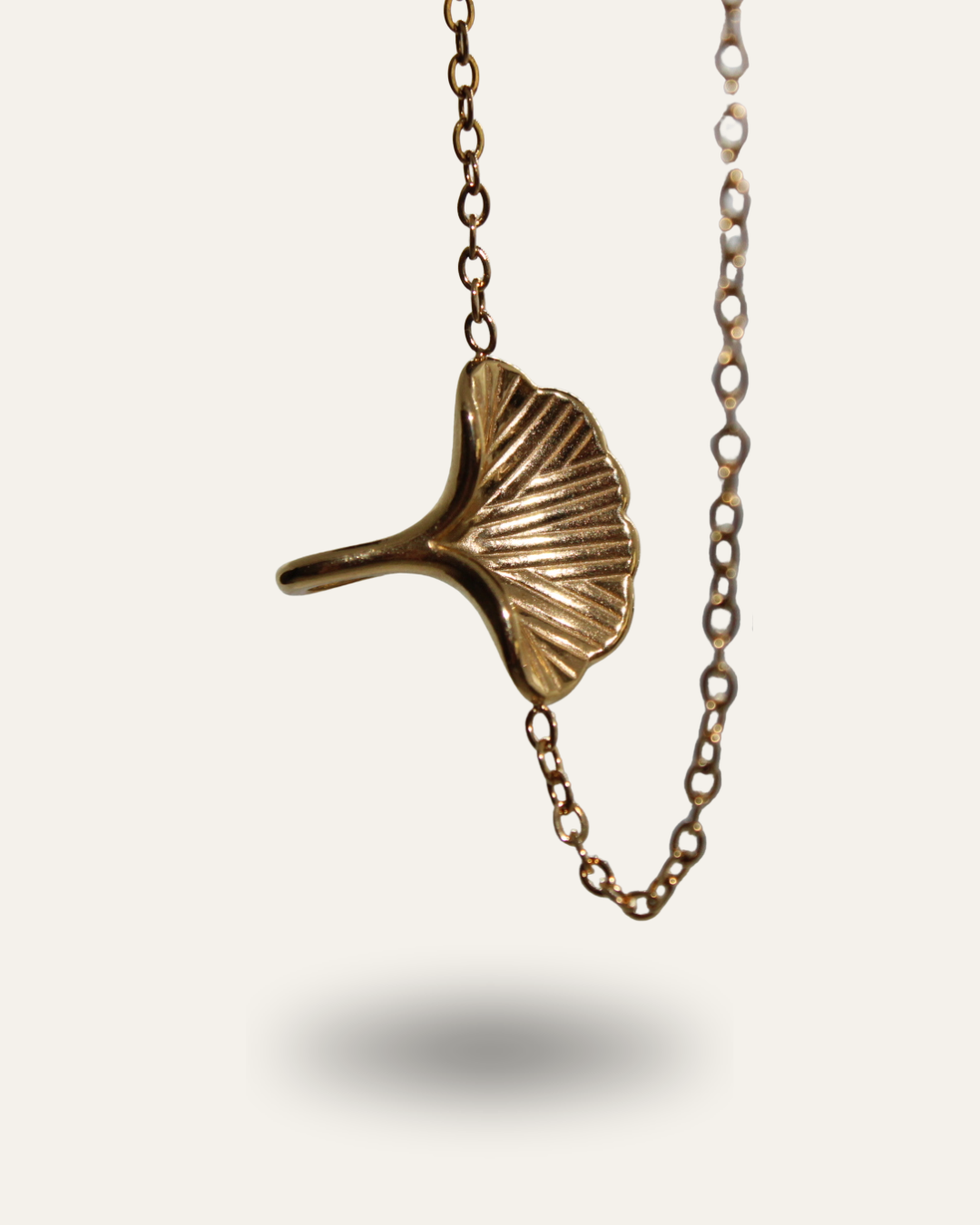 Pulsera hoja de Ginkgo
